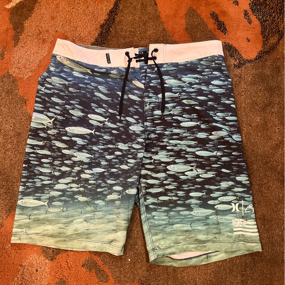 Hurley Bathing Suit Size 30 Waist/M